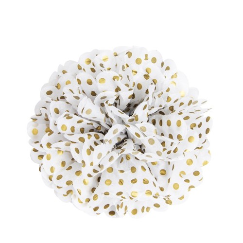Punkt Seidenpapier Pom Poms für Babyparty Hochzeit Brautparty Party Dekorationen Großhandel