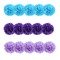 Mermaid Party Decorations Hanging Tissue Paper Pom Poms for Girls Kids Birthday