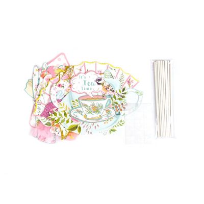 Tea Party Photo Booth Props Selfie Props | Girls Party Favor Supplies Accessories Wholesale