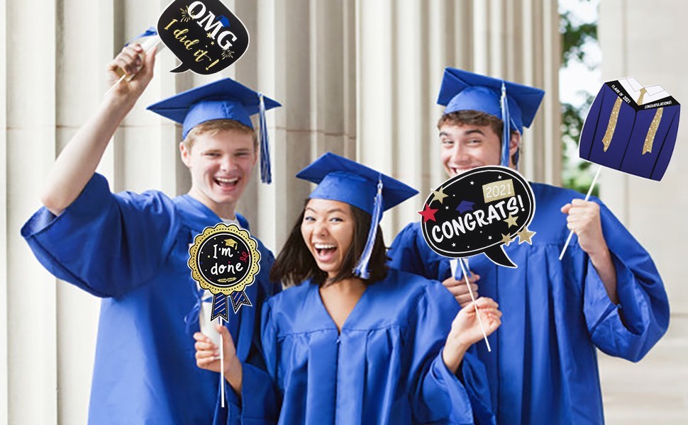 graduation photo booth props