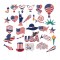 4th of July Photo Booth Props for Independence Day | Star Hat Patriotic Party Decorations Supplies
