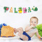 ALOHA Banner Tropical Party Banner Wholesale | Hawaiian Luau Party Decorations