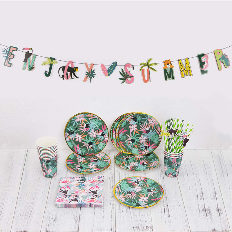 jungle themed party supplies