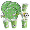 Disposable Paper Cups for Kids Birthday Party Supplies | Soccer Themed Tableware Wholesale