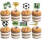 Disposable Cake Toppers for Kids Birthday Party Supplies | Soccer Themed Tableware Wholesale