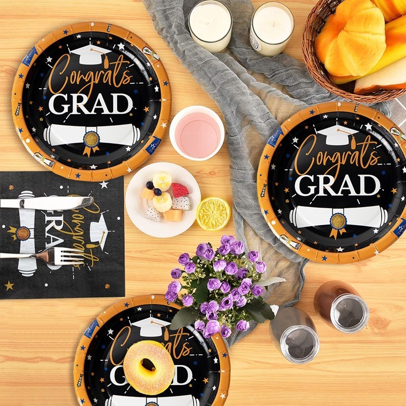 Graduation Paper Plates