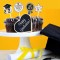 Wholesale Party Paper Cake Toppers for Graduation Party Decorations Supplies