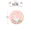 Wholesale Disposable Plates | Swan Disposable Wedding Plates | Birthday Party Plates