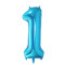 Blue Number Balloons for Happy Birthday Party Decorations | Foil Birthday Balloons Wholesale