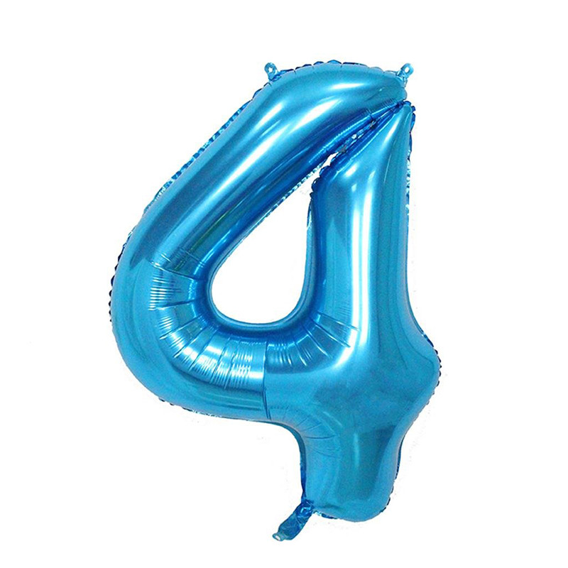 Blue Foil Balloons - NO.4