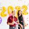 2022 Gold Foil Number Balloons for 2022 Graduation Party Decorations Wholesale