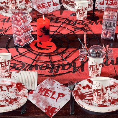 Halloween Party Tableware Wholesale | Disposable Tableware for Halloween Party Decorations