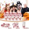 Halloween Party Tableware Wholesale | Disposable Tableware for Halloween Party Decorations