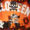 Halloween-Party-Dekorationen Happy Halloween Banner | Orange Schwarz für Halloween-Partyzubehör