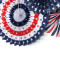 4th of July Patriotic Decorations Red White Blue Paper Fans | Independence Day Party Supplies