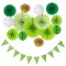 Green Party Decorations for Saint Patrick's Party Tropical Summer Party Supplies Wholesale