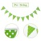 Green Party Decorations for Saint Patrick's Party Tropical Summer Party Supplies Wholesale