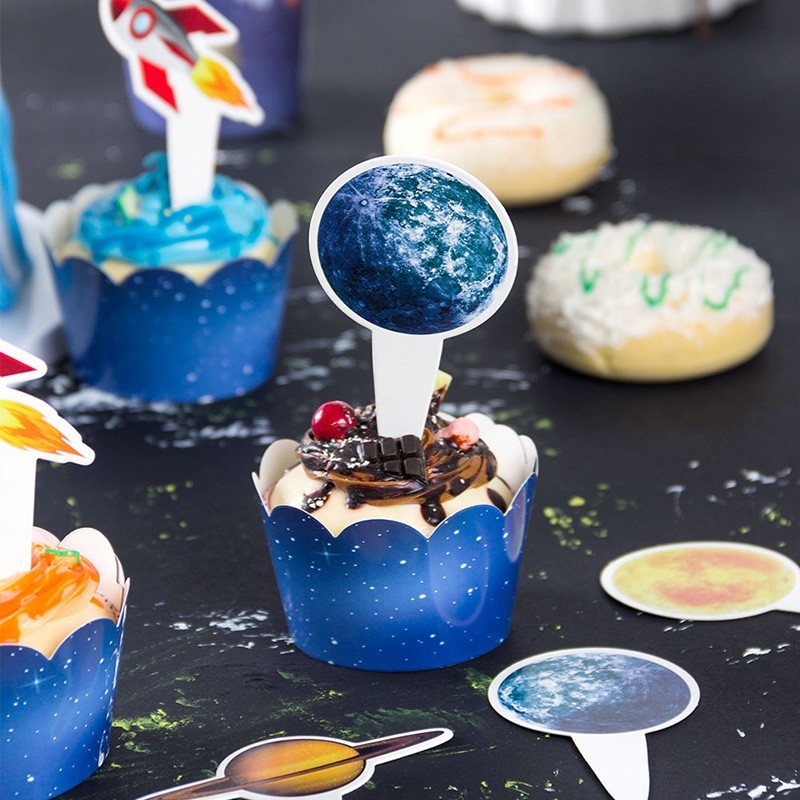 Outer Space Cakecups