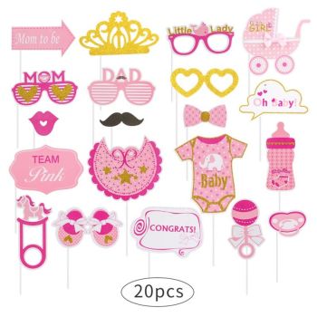 Pink Decorations for Girls Baby Shower | Pink Themed Party Supplies Wholesale