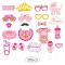 Rosa Dekorationen für Mädchen Babyparty | Rosa Themenparty liefert Großhandel