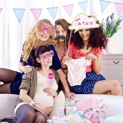Décorations roses pour baby shower filles | Vente en gros de fournitures de fête à thème rose