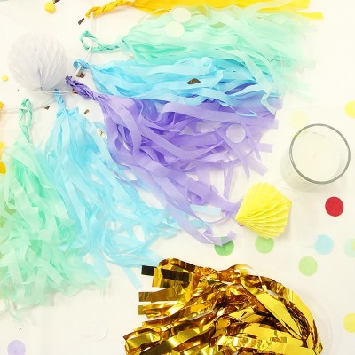 Paper Tassel Decorations | DIY Party Hanging Tassel Garland Baby Shower Decorations Wholesale