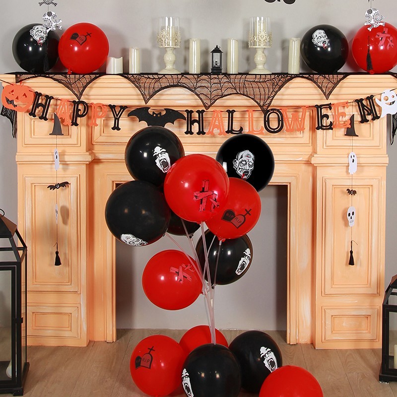 Halloween party balloons