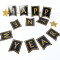 Frohes neues Jahr-Banner | Silvesterbanner für Happy New Year Party Dekorationen 2022