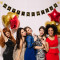 Frohes neues Jahr-Banner | Silvesterbanner für Happy New Year Party Dekorationen 2022