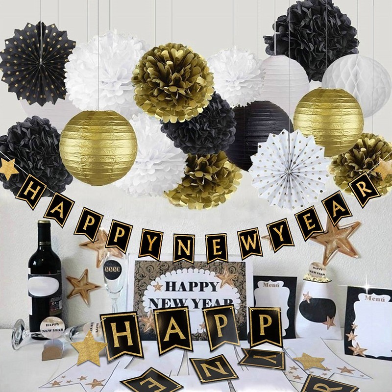 Happy New Year Party Decor