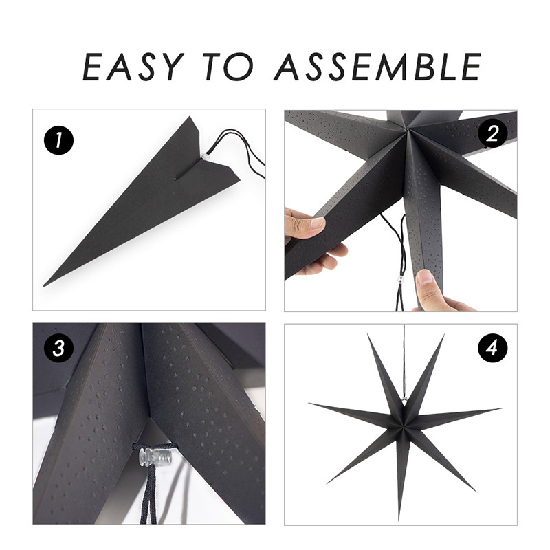 paper star lanterns