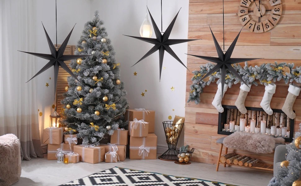 paper star lanterns