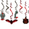 Bloody Zombie Hand Tombstone Hanging Swirl | Scary Halloween Party Decorations Wholesale