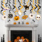Halloween-Party-Strudel | Hängende Strudeldekorationen | Happy Halloween Party Dekorationen Großhandel