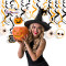 Halloween Party Swirl | Hanging Swirl Decorations | Happy Halloween Party Decorations Wholesale