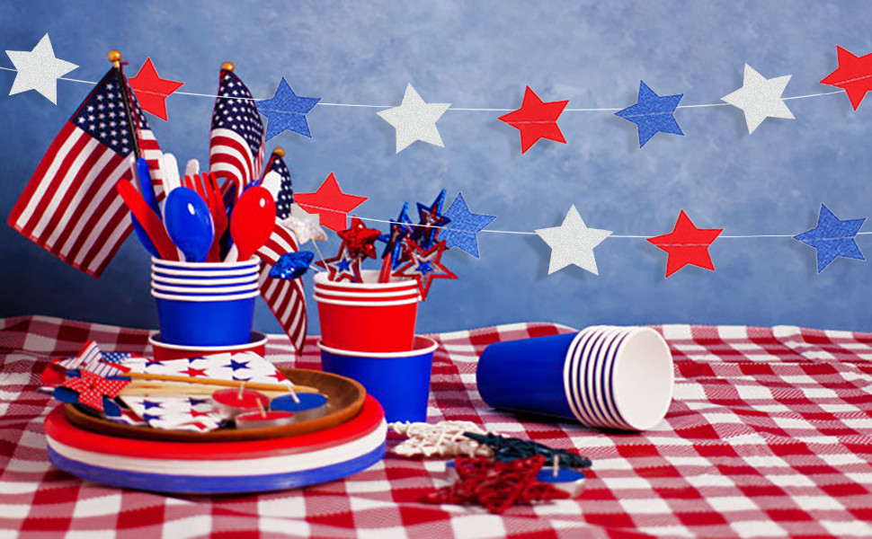 4th of July party decor