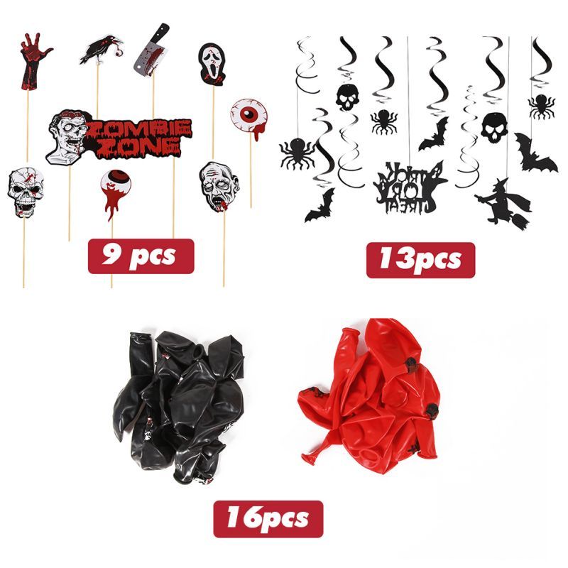 package of Halloween Party Decorations