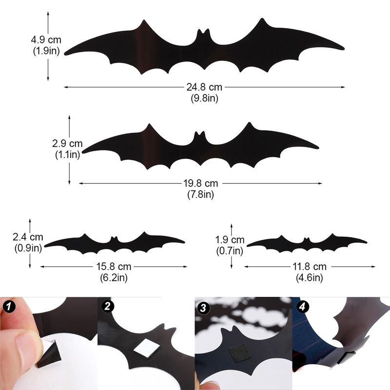 Halloween bats decor