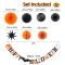 SUNBEAUTY Halloween Decoration Kit | Black Orange Halloween Party Decorations Wholesale