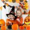 SUNBEAUTY Halloween Decoration Kit | Black Orange Halloween Party Decorations Wholesale