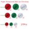 Christmas Honeycomb Balls Hanging Decorations | Red White Green Party Decorations Wholesale