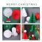 Christmas Party Hanging Decorations | Paper Honeycomb Tree, Ball, Bell & Hat Honeycomb Decorations