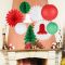 Christmas Party Hanging Decorations | Snowflake Paper Fans Paper Honeycomb Decorations Wholesale