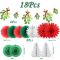 Wholesale Party Decoration | Hanging Paper Honeycomb Christmas Tree Snowflakes Paper Fans