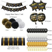 2023 Happy New Year Party Decoration Supplies Wholesale