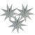 9-Pointed Paper Star | 3D Paper Hanging Christmas Decorations | Party Supplies Wholesale