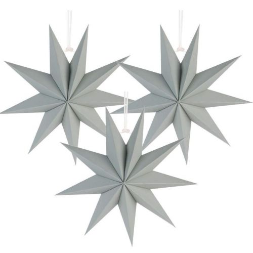 9-Pointed Paper Star | 3D Paper Hanging Christmas Decorations | Party Supplies Wholesale