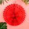 Wholesale Merry Christmas Paper Hanging Decorations Paper Fans Kit for Christmas Party