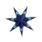 Wholesale Christmas Party Decorations | 3D Seven Pointed Paper Star Hanging Decorations