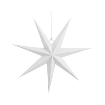 White Paper Star Lanterns | Handmade Paper Star Haning Decorations Supplier